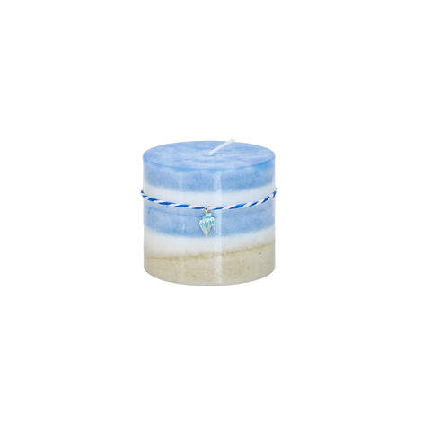 Velas Aromáticas de Parafina em Forma de Pilar Sólido com Design Lindo e Estilo Artístico