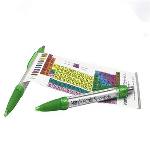 Stylos Publicitaires Rétractables en Plastique avec Bannière Enroulable Personnalisée Logo OEM