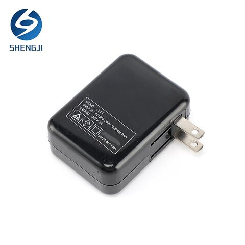 شاحن حائط بأربعة منافذ USB، 5 فولت تيار مستمر 4 أمبير 20 واط، قابس أمريكي، شاحن سفر معتمد من FCC/UL للهواتف المحمولة