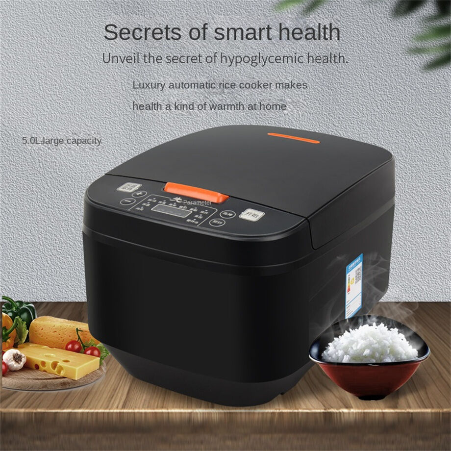 In Stock Silver Crest 5l Rice Cooker Automatic Smart Digital Touch Lcd ...