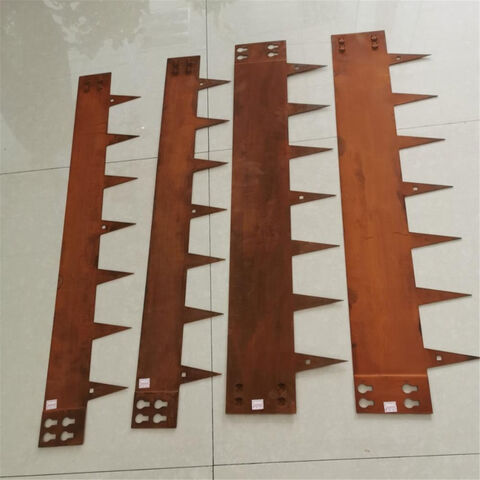 Bienvenue OEM Bordure Paysage Métal Corten CNC