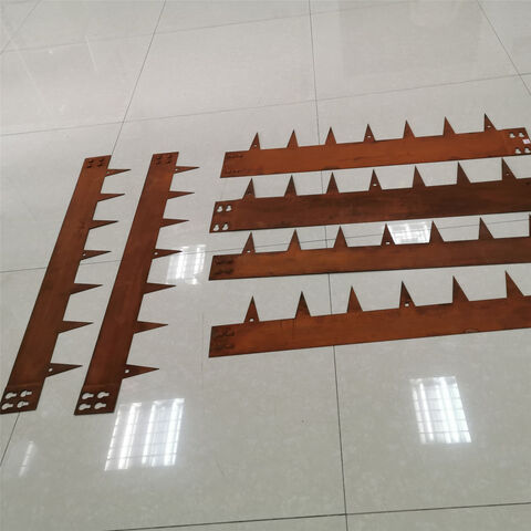 Bienvenue OEM Bordure Paysage Métal Corten CNC