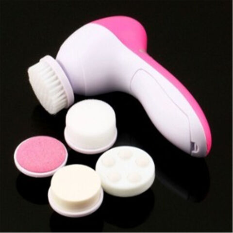 Cepillo Limpiador Facial Eléctrico, Instrumento de Belleza Multifuncional