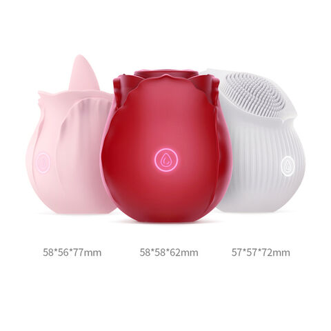 Nouveau vibrateur de haute qualité en forme de rose pour jouets sexuels féminins