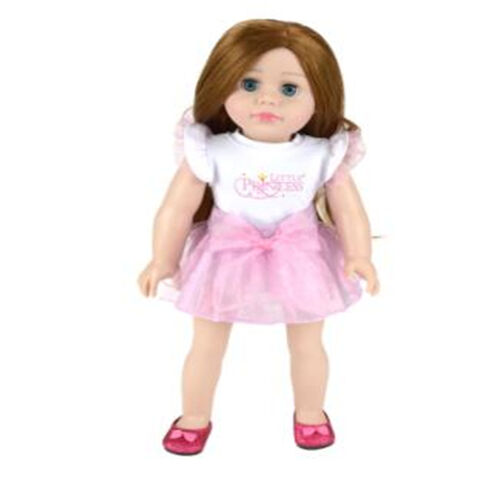 Muñecas OEM Bienvenidas Estilo Princesa Morada para Nuestras Generaciones, Muñecas de Vinilo Suave de 18 Pulgadas