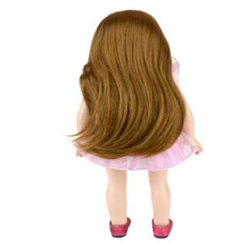 Muñecas OEM Bienvenidas Estilo Princesa Morada para Nuestras Generaciones, Muñecas de Vinilo Suave de 18 Pulgadas