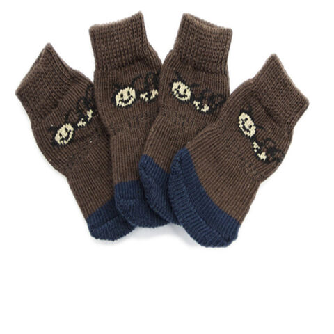 Hochwertige, rutschfeste Hundesocken, Hausschuhe für Haustiere, mehrfarbige Hundesocken