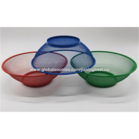 Stainless Steel Holes Washing Rice Sieve Straine metal rice washing filter JX