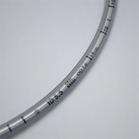 Medizinischer PVC-verstärkter Endotrachealtubus mit Cuff
