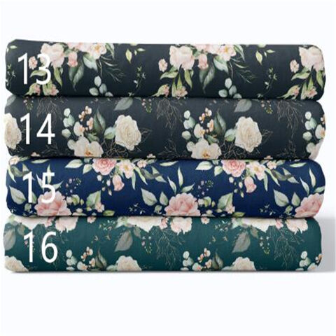 Bunte Bio-Liberty-Stoff mit individuellem Druck, 100 % Baumwolle, Preise für Kinderbekleidung
