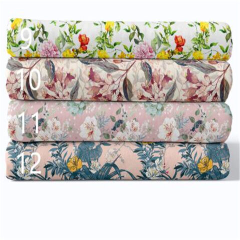 Bunte Bio-Liberty-Stoff mit individuellem Druck, 100 % Baumwolle, Preise für Kinderbekleidung