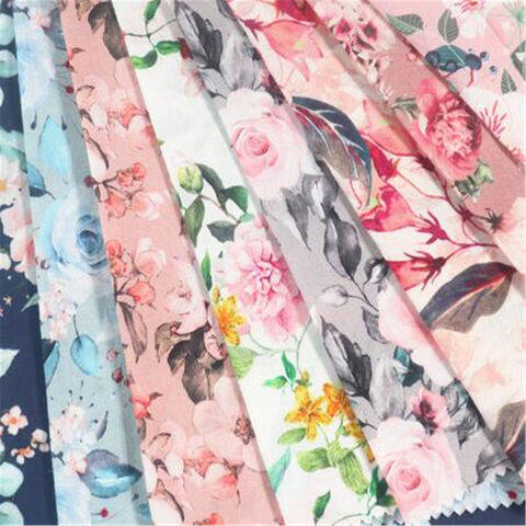 Bunte Bio-Liberty-Stoff mit individuellem Druck, 100 % Baumwolle, Preise für Kinderbekleidung