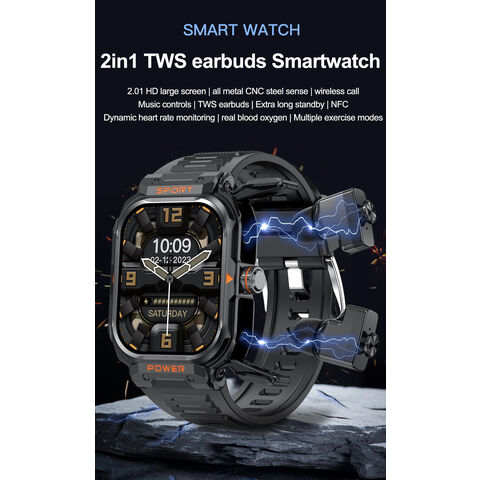 Montre Intelligente Lecteur de Musique NWZ02 Écouteurs Smartwatch Écouteurs Smart Watch à vendre