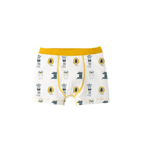 Cuecas Boxer de Algodão de Alta Qualidade para Meninos Adolescentes com Estampa de Moda - Boxer Infantil Fofo com Desenho Animado
