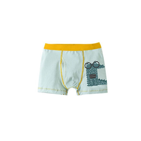 Cuecas Boxer de Algodão de Alta Qualidade para Meninos Adolescentes com Estampa de Moda - Boxer Infantil Fofo com Desenho Animado