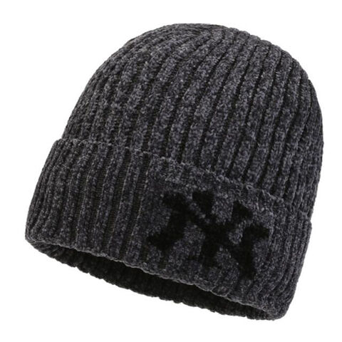 Factory direct sale winter versatile thermal caps plush Knitted cap