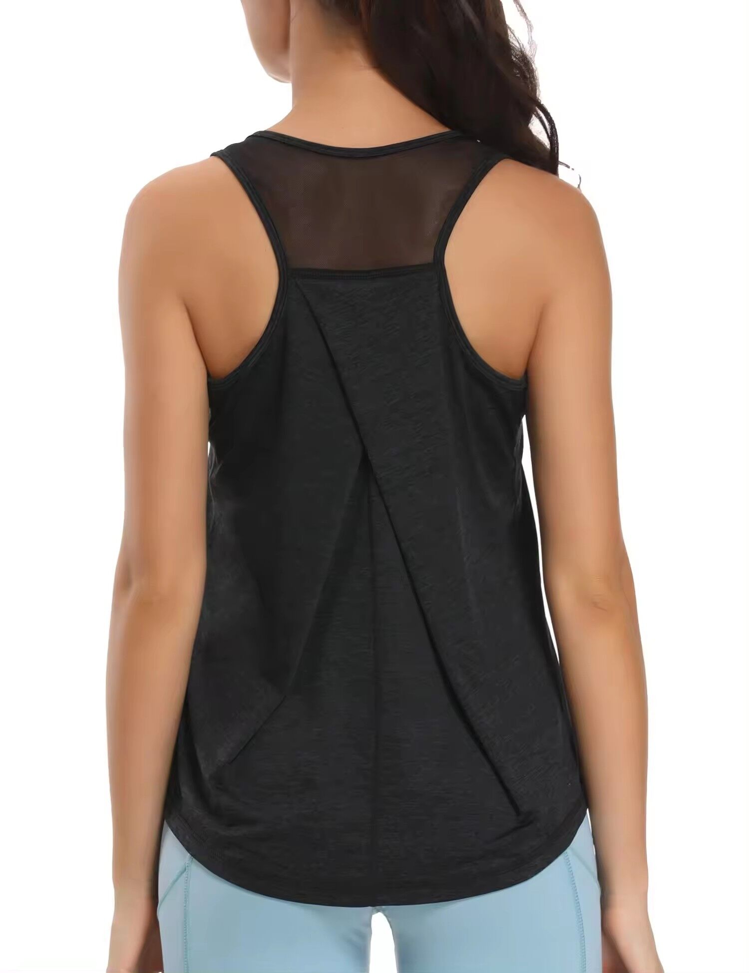 Backless Workout Tops Soothfeel Women's Open Back Workout Tank - Lightweight Backless Athletic Top For Yoga & Running Open Back Athletic Tank Top For Yoga And Running
