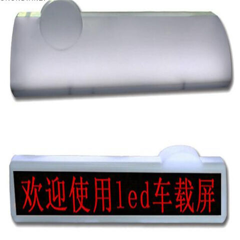 Pantalla LED Publicitaria para Techo de Taxi, Pantalla LED a Todo Color, Pantalla LED Inalámbrica para Taxi a Todo Color