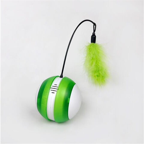 Jouet électrique pour chat LED Tumbler Funny Cat Ball - Balle automatique amusante pour chat