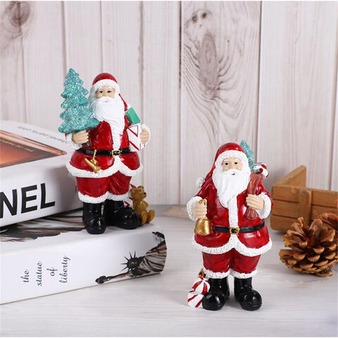 Nouvelles décorations de Noël en résine décoratives pour personnes âgées, arbre de Noël, décorations de bureau à domicile