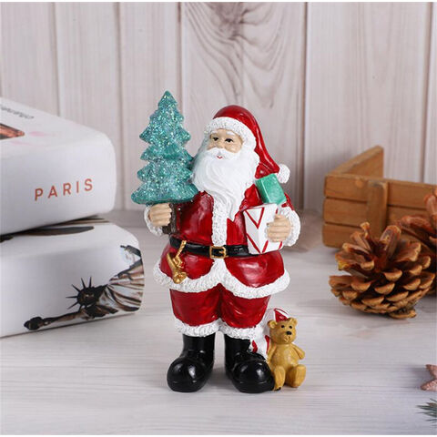 Nouvelles décorations de Noël en résine décoratives pour personnes âgées, arbre de Noël, décorations de bureau à domicile