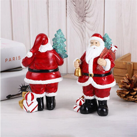 Nouvelles décorations de Noël en résine décoratives pour personnes âgées, arbre de Noël, décorations de bureau à domicile