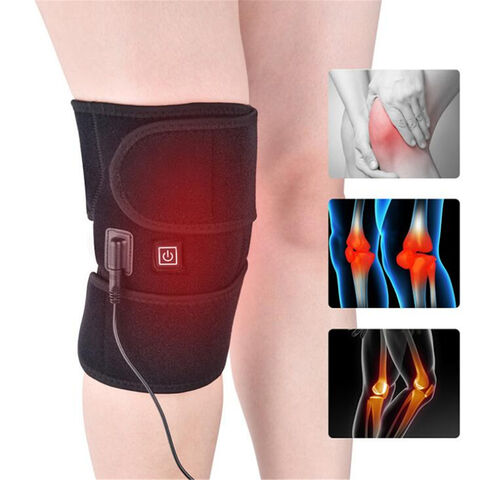 وسادة الركبة الدافئة مع درجة حرارة قابلة للتعديل وسلك USB، مدلك كهربائي