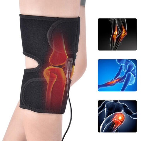 وسادة الركبة الدافئة مع درجة حرارة قابلة للتعديل وسلك USB، مدلك كهربائي