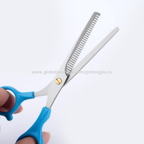 Tijeras de peluquería profesionales de acero inoxidable de alta calidad con mango elegante y personalizado para barberos