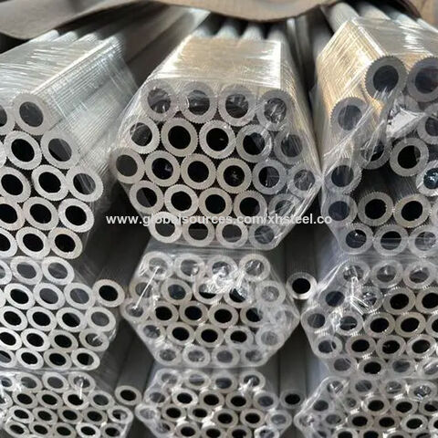 Tubos de Liga de Alumínio de Alta Qualidade Redondos/Retangulares/Quadrados 6061 5083 3003 2024 5052 7075 T5 T6 17*3.5mm, Tubos de Alumínio Anodizado para Aplicações Industriais