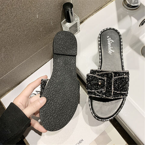 Nouvelles sandales plates décontractées pour femmes, confortables et tendance