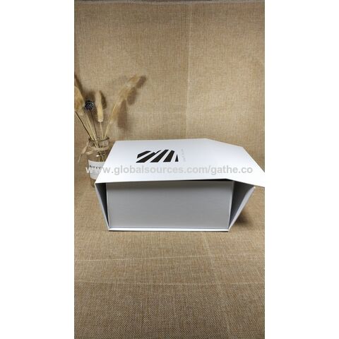 Boîte Cadeau Pliante avec Effet Laser et Design Laser de Haute Qualité, Disponible en Différentes Couleurs - Idéal pour Promotion et Emballage