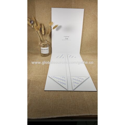 Boîte Cadeau Pliante avec Effet Laser et Design Laser de Haute Qualité, Disponible en Différentes Couleurs - Idéal pour Promotion et Emballage