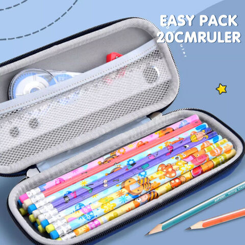 Nuevo Estuche de Lápices de Dibujos Animados 3D Estéreo, Estuche de Papelería Multifuncional de Gran Capacidad para Estudiantes de Primaria