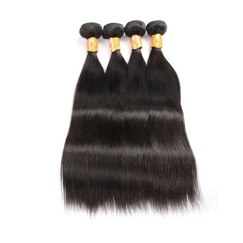 Venda quente de tecelagem de cabelo virgem peruano liso 100% humano de vison cru