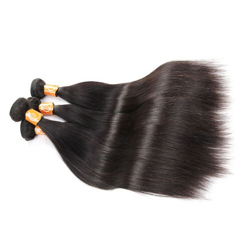 Venda quente de tecelagem de cabelo virgem peruano liso 100% humano de vison cru