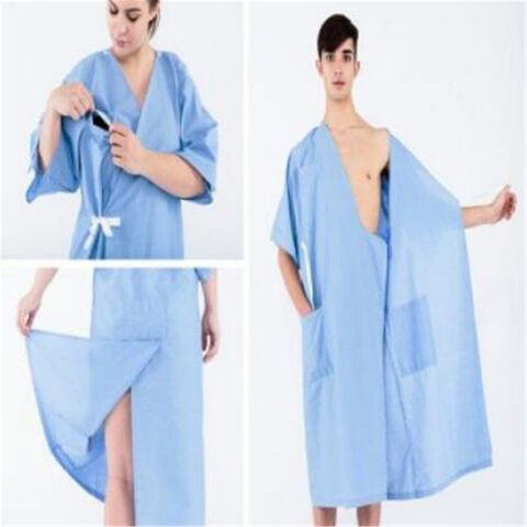 Produção Rápida de Uniformes Hospitalares e Vestuário para Pacientes JX
