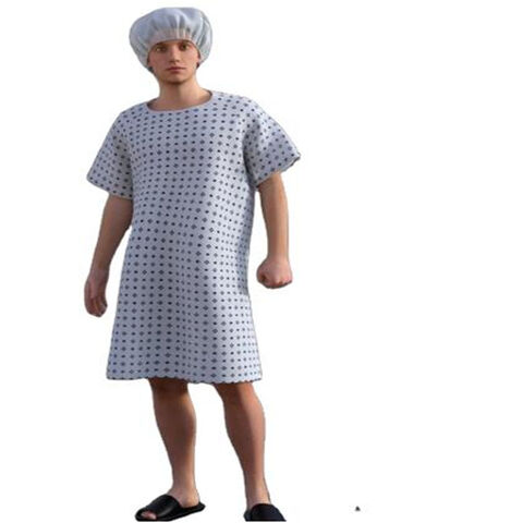 Produção Rápida de Uniformes Hospitalares e Vestuário para Pacientes JX