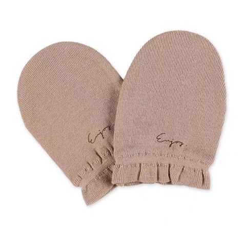 Guantes de protección facial antiarañazos para bebés recién nacidos, cuatro estaciones, de fibra de bambú, con precio personalizado de fábrica y ultra cómodos