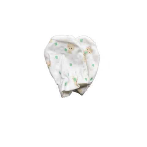 Guantes de protección facial antiarañazos para bebés recién nacidos, cuatro estaciones, de fibra de bambú, con precio personalizado de fábrica y ultra cómodos