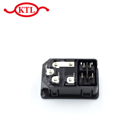 Enchufe de alimentación AC 10A 250V HD14-9P1 de 3 pines a precio de fábrica económico