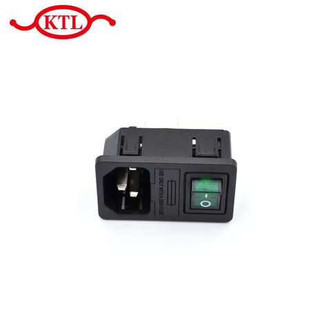 Enchufe de alimentación AC 10A 250V HD14-9P1 de 3 pines a precio de fábrica económico