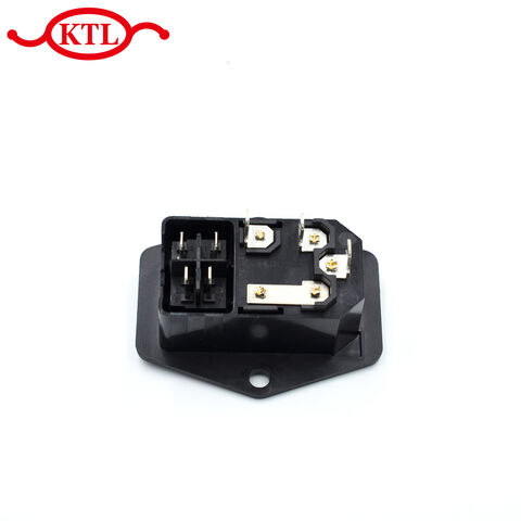 Tomada de alimentação CA 250V, 3 pinos HD14-7P com interruptor de balancim, direto do fabricante