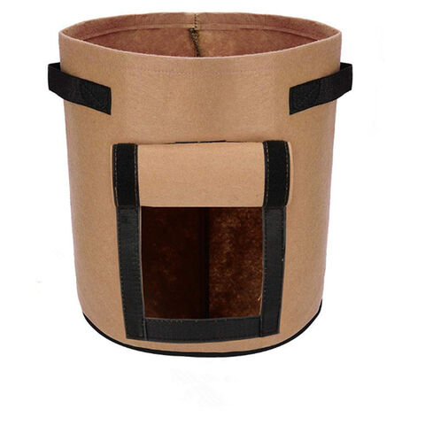 High quality Felt biodegradable fabric plant grow bags - JX