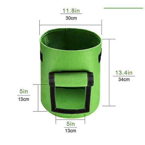 High quality Felt biodegradable fabric plant grow bags - JX