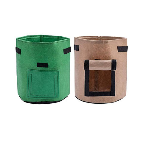 High quality Felt biodegradable fabric plant grow bags - JX