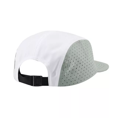 Gorra Snapback de 5 Paneles de Nylon Ligero con Insignia Tejida Personalizada de Alta Calidad y Estilo de Diseñador