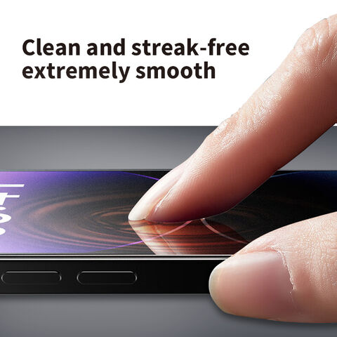 Personalizado Cualquier Tamaño Alta Definición Anti-Huella Digital Scratche Resistencia PVD Anti-Choque Película de Teléfono Móvil