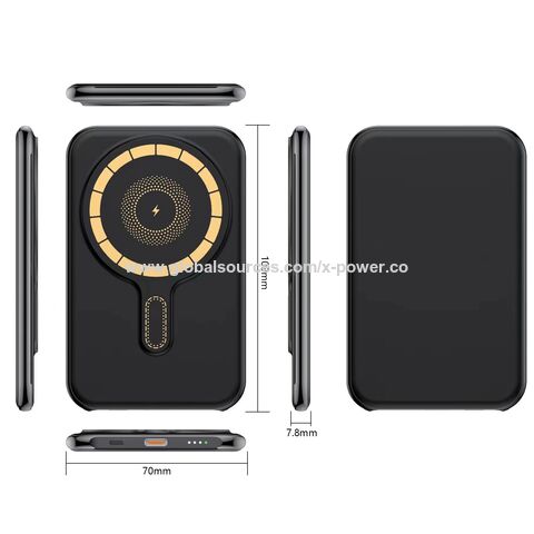 5000mAh Kabellose Magnetische Magsafe Powerbank zum Fabrik-Großhandelspreis