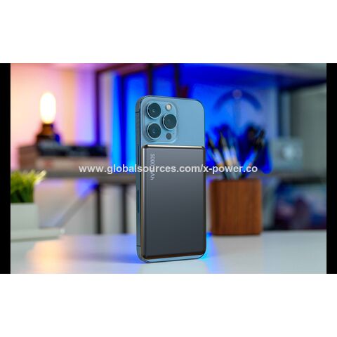 Bestseller Ultradünne Kabellose Magnetische Powerbank 5000mAh
